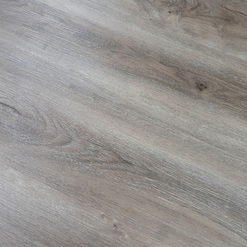 Bucahrest Plancher en vinyle SPC à clic imperméable, 7 po x 54 po x 6 mm avec sous-couche intégrée