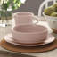 Wazee Matte 16 Piece Dinnerware Set, Service for 4-1626393586