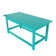Outdoor Poly Adirondack Chair With Side Table And Coffee Table 4-Piece Set
