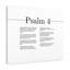 O God of My Righteousness Psalm 4 1 Piece Wrapped Canvas Wall Art-1895613171