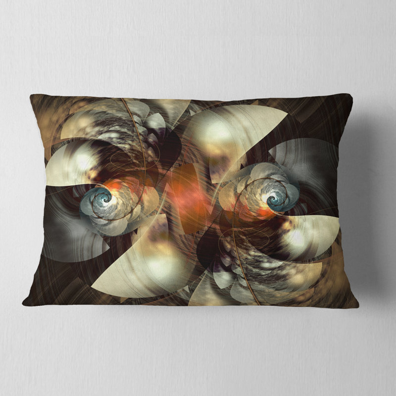 Coussin lombaire d’art fractal Abstract