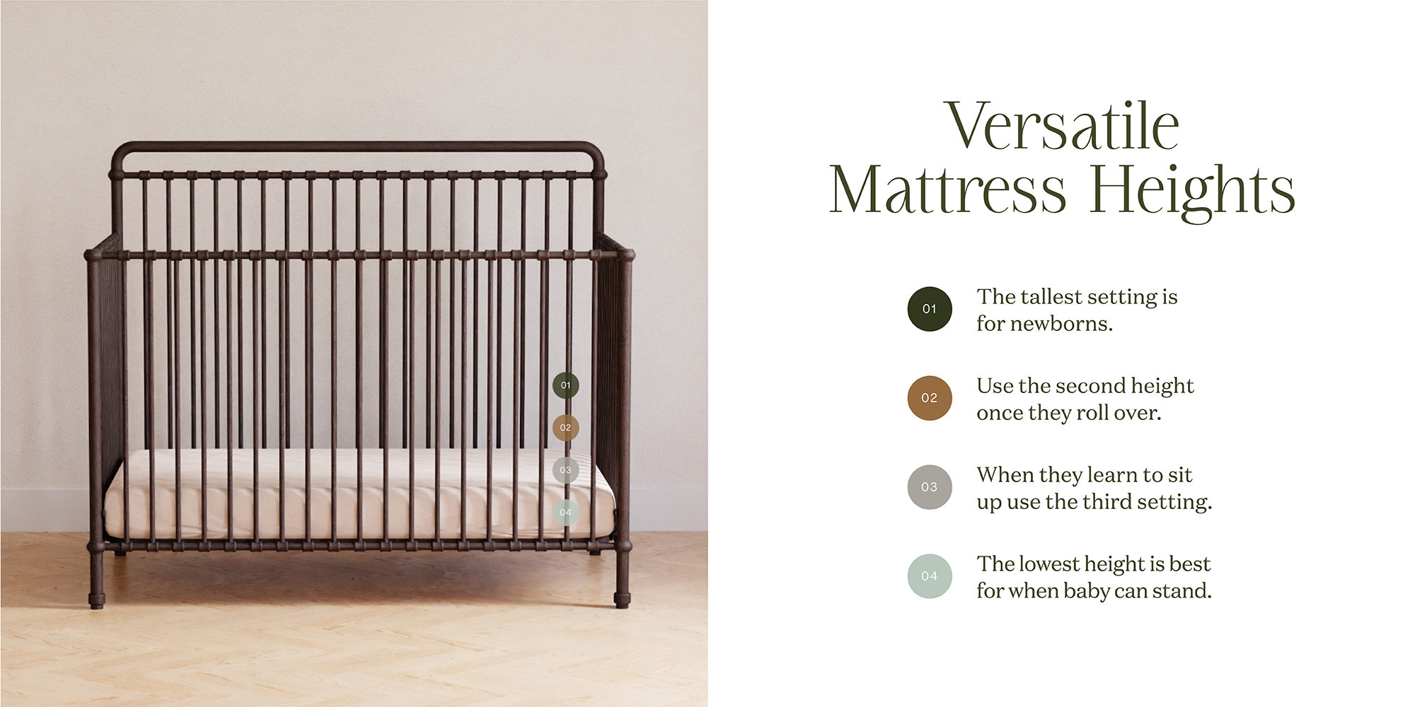 Namesake Durham 4in1 Convertible Crib & Reviews Wayfair Canada