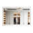 60X40 Inch Oversized LED Bathroom Mirror Wall Mounted Mirror With 3 Color Modes  Aluminum Frame Large Wall Mirror For Bathroom