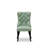 6C5D2D98641D4AA4B2D8C22153719A8B 5 Piece Dining Set Consists of a Rectangle Wooden Table with Removable leaf and 4 Upholstered Chairs, Black-123099969-123099960