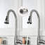 Robinet de cuisine en nickel brossé High Arc
