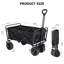 Collapsible Folding Outdoor Camping Wagon