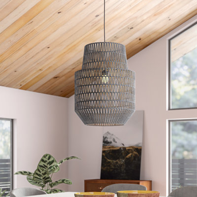 Luminaire suspendu géométrique 1 lumière