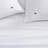 Lacoste Cotton Percale Sheet Set, Crisp Feel & Breathable Bedding, Deep Pocket Fitted Sheet, White, Cal King-35177727-35177723