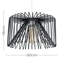 Ayoub 1 - Light Black Drum Pendant-375394555
