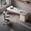 Bureau d'ordinateur moderne de luxe-1206029939-1206029938