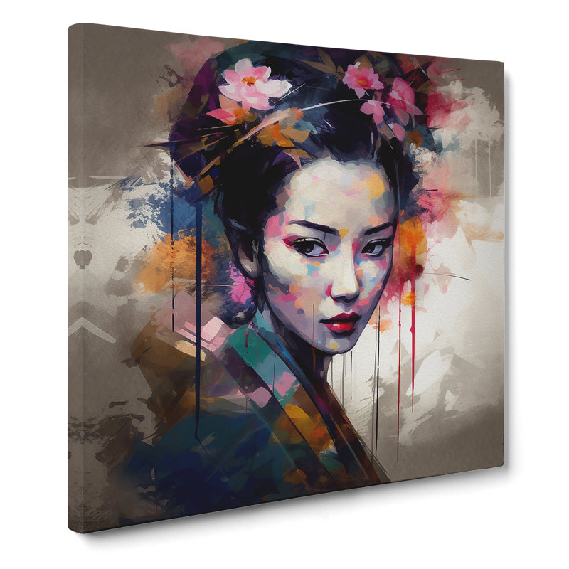 Geisha Abstract Art No.5 - Print