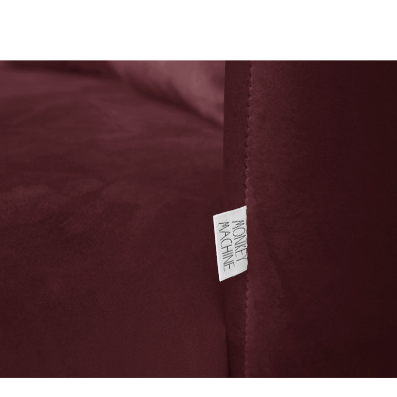 Emi 2 Seater Sofa, Burgundy