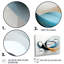 Ensemble de décorations murales Minimal Streams Turquoise Gold - Abstract Modern Waves-1261110541-1261110538