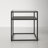 Duran Glass Top End Table