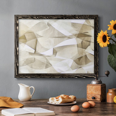 Mindfulness III - Toile tendue avec châssis rustique