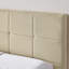 Structure de lit rembourrée en velours polyvalente avec confort et style pour la chambre à coucher et le salon-2017992548