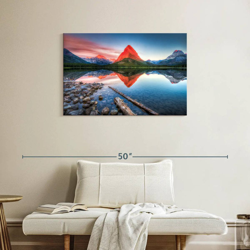 Glacier du parc national Alvord Glow, H 24 po x l 36 po