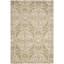Tapis ivoire et doré damassé Adie-760193521