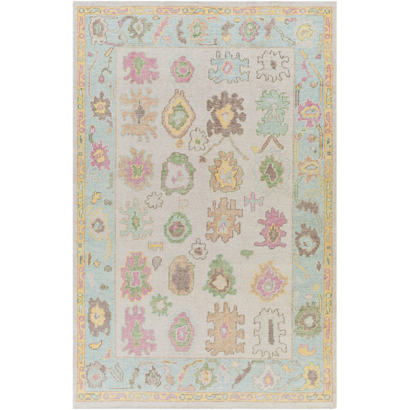 Kars Ikat Area Rug, Rectangle 2' x 3'
