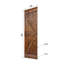 Panneau de bois massif peint avec trousse de quincaillerie d'installation-91343032-111297181