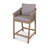 FSC 1 Roma Bar set 100cm High Table with 4x Deluxe Roma Bar Stools