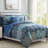 Modern Threads - Granada Collection Comforter Set - Reversible Microfiber - Elegant Printed 8-Piece Bed Set - Includes Comforter, Sheets, Shams, & Pillow - Luxurious Bedding-901970826