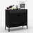 Sideboard Buffet Cabinet With LED And Charging Station-1795193686