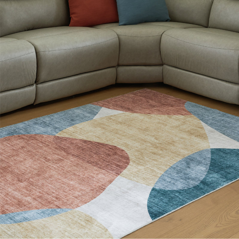 Tapis lavable Chanleigh, Rectangle 5 pi x 7 pi