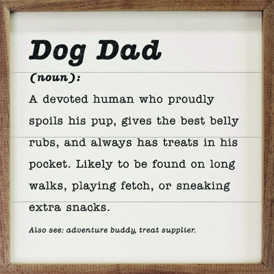 Définition de «Dog Dad»