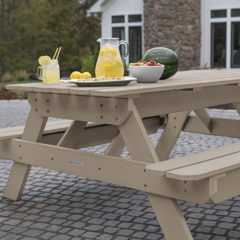 Sohi Patio Dining Set with, Woodland Brown