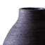 24"H Slate Black Ceramic Floor Vase