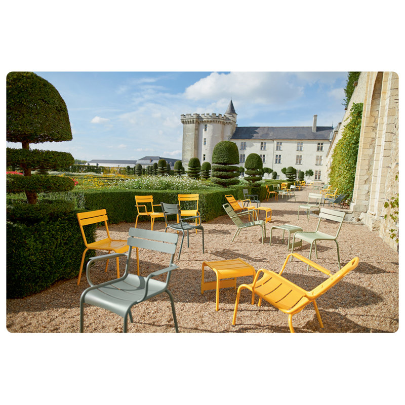 Luxembourg Outdoor Dining Armchair, Cedar Green