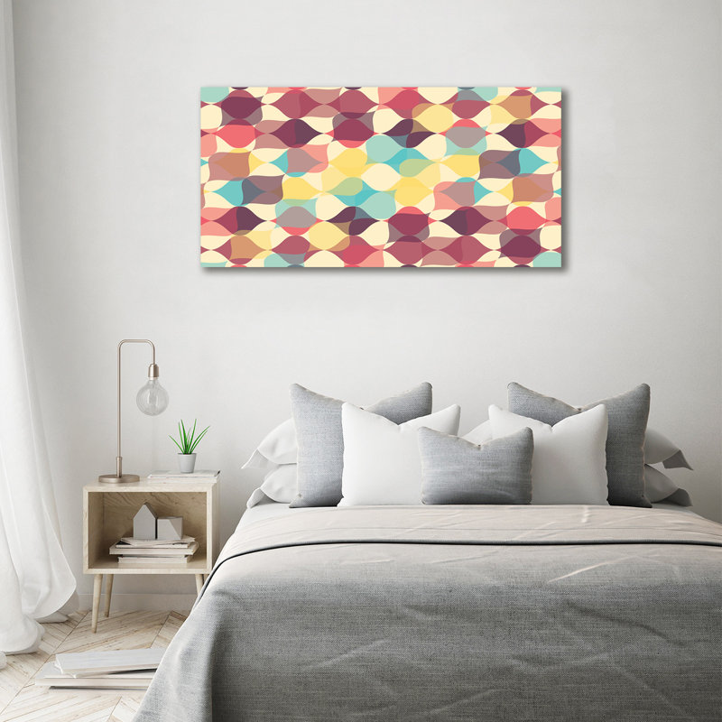 Geometric Background - Wrapped Canvas Print