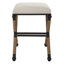 Uttermost Firth Rustic Oatmeal Counter Stool-911109050