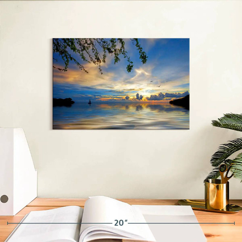 Gillard Sunrise In Curacao, H 8 po x l 12 po