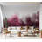 Abstract Wallpaper Wall Mural - Watercolor Variation Red-1967380826