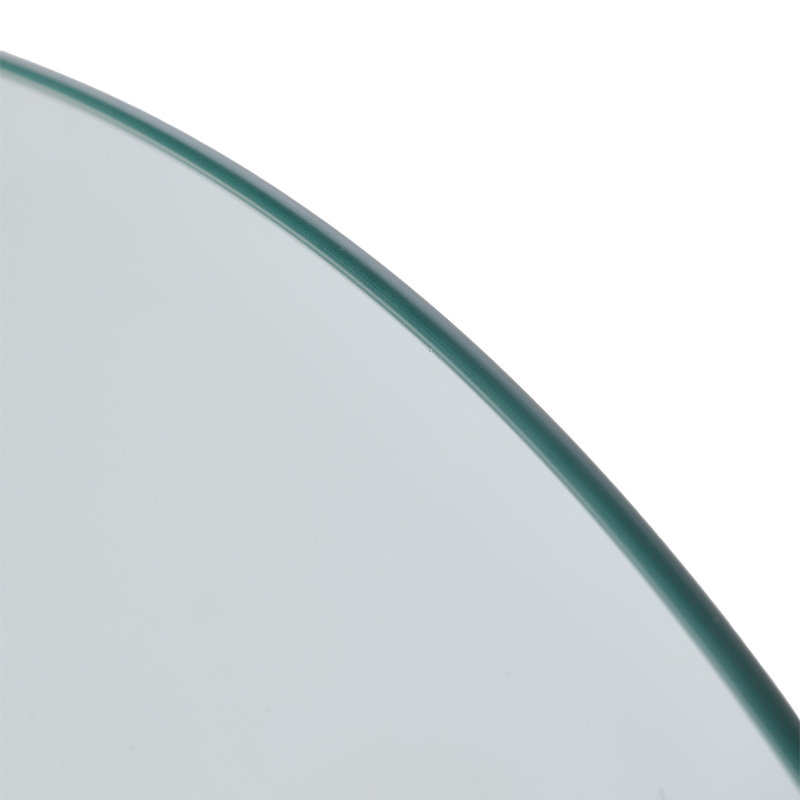 Round Glass Top Metal Base Dining Table, 75cm H x 80cm W x 80cm D