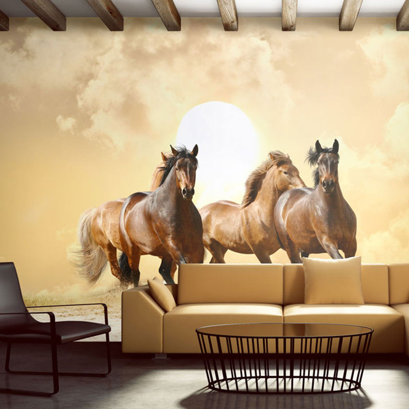 Horse at a Gallop 154cm x 200cm Wallpaper, 400 cm x 309 cm