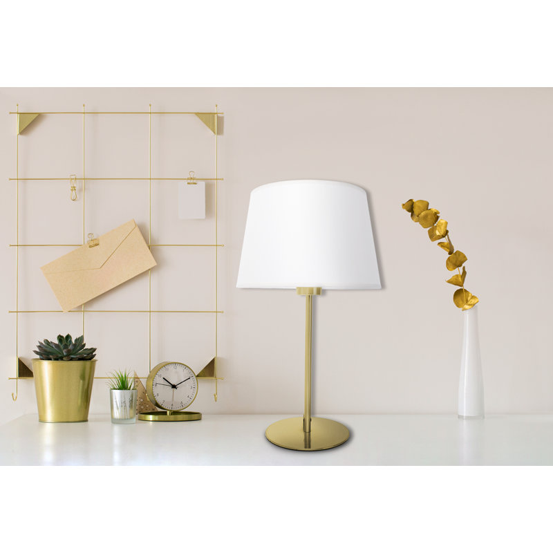 Metal Table Lamp, Brass