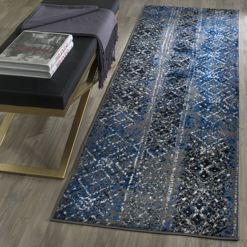 Jarra Performance Abstract Rug, Runner 2'6" x 10'