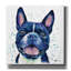 Art mural sur toile Winston Porter «Rainbow Dogs Boston Terrier» par Lindsay Kivi-16774938