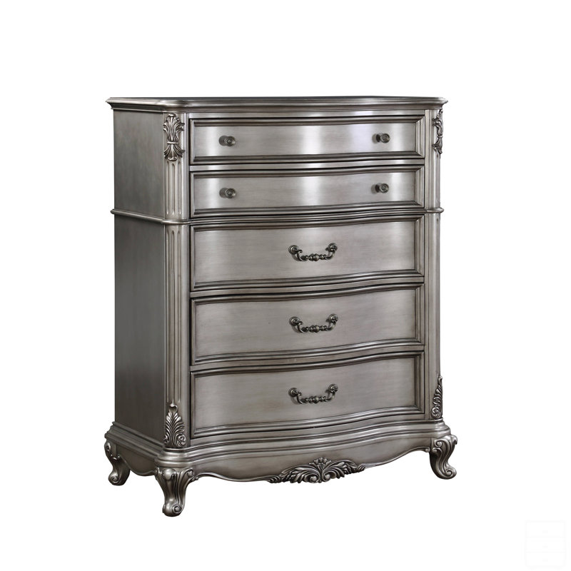 Commode à finition platine antique