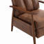 Fauteuil avec cadre en bois