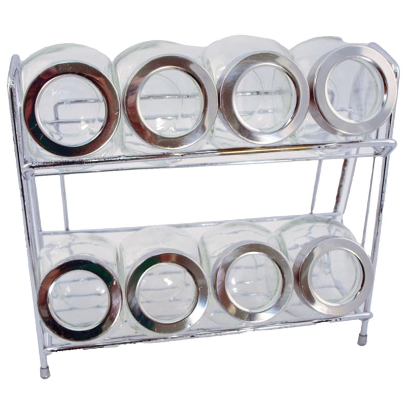 Spice Jar & Rack Set