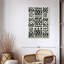Abstrait géométrique africain sur toile-1148825279