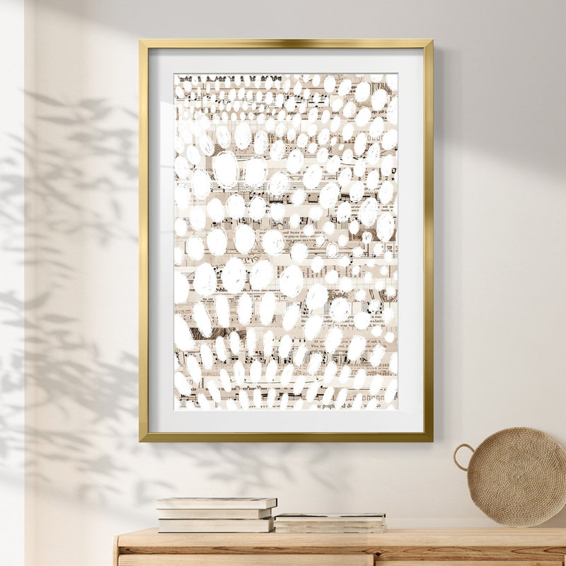 Vintage Pattern II -Framed Print