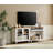 TV Stand For 75 Inch TV, 2-In-1 TV Console Table For 55/65/75 Inch TV, Entertainment Center With Glass Door-735203566