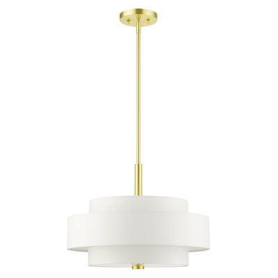 Flaire 5 - Light Dimmable Drum Chandelier