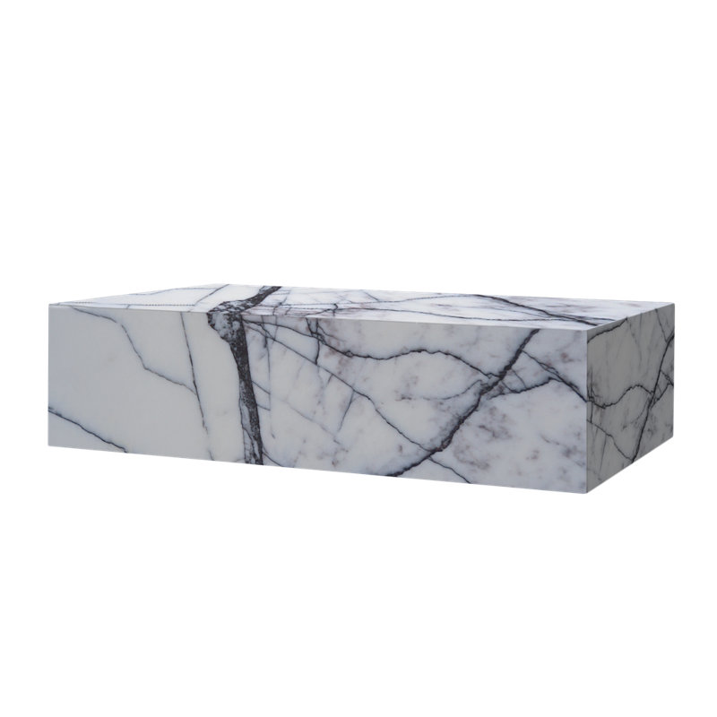 Arriaga Block Coffee Table, Lilac