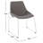 Saddle 18.5'' H Faux Leather Upholstered Side Chair-1646185959